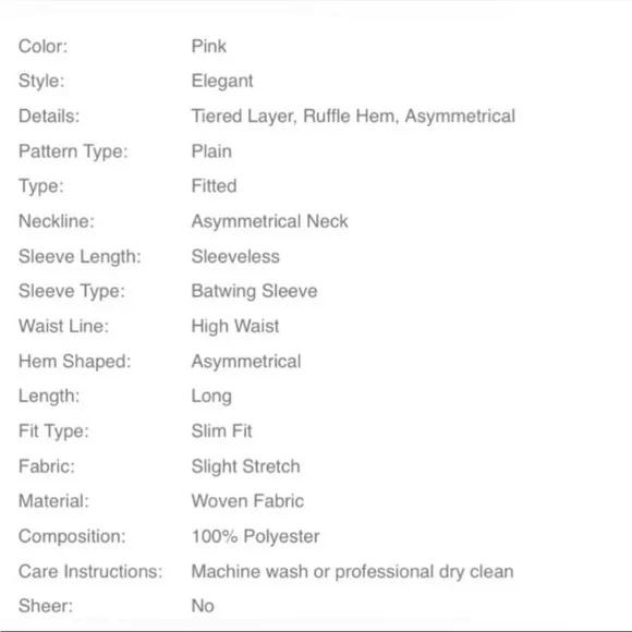 Elegant Pink Off-Shoulder Dress - Picture 5 of 7